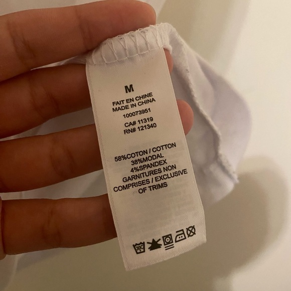 Dynamite White Cropped T-Shirt - Picture 5 of 8